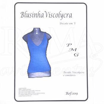 molde blusinha viscolycra